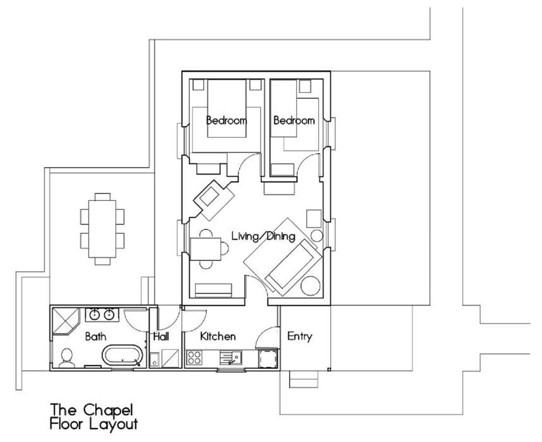 The Chapel Deloraine Guest House Eksteriør bilde